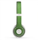 The Grungy Green Surface Skin for the Beats by Dre Solo 2 Headphones