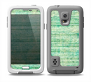 The Grungy Horizontal Green Lines Skin Samsung Galaxy S5 frē LifeProof Case