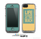 The Grungy Life Is Good At The Beach Skin for the Apple iPhone 5c LifeProof Case