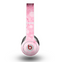 The Grungy Pink Painted Swirl Pattern Skin for the Beats by Dre Original Solo-Solo HD Headphones