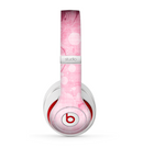 The Grungy Pink Painted Swirl Pattern Skin for the Beats by Dre Studio (2013+ Version) Headphones