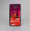 The Grungy Red Abstract Paint Skin-Sert Case for the Samsung Galaxy Note 3