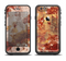 The Grungy Red Panel V3 Apple iPhone 6 LifeProof Fre Case Skin Set