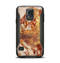 The Grungy Red Panel V3 Samsung Galaxy S5 Otterbox Commuter Case Skin Set