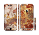The Grungy Red Panel V3 Sectioned Skin Series for the Apple iPhone 6s Plus