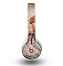 The Grungy Red Panel V3 Skin for the Beats by Dre Mixr Headphones