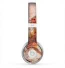 The Grungy Red Panel V3 Skin for the Beats by Dre Solo 2 Headphones
