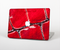 The Grungy Red Scale Texture Skin Set for the Apple MacBook Pro 15" with Retina Display