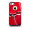 The Grungy Red Scale Texture Skin for the iPhone 5c OtterBox Commuter Case