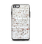 The Grungy Red & White Brick Wall Apple iPhone 6 Plus Otterbox Symmetry Case Skin Set
