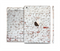 The Grungy Red & White Brick Wall Full Body Skin Set for the Apple iPad Mini 3
