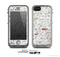 The Grungy Red & White Brick Wall Skin for the Apple iPhone 5c LifeProof Case