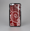 The Grungy Red & White Stitched Pattern Skin-Sert Case for the Apple iPhone 6 Plus