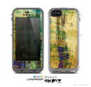 The Grungy Scratched Surface V3 Skin for the Apple iPhone 5c LifeProof Case