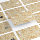 The Grungy Tan Slanted Lines - Premium Protective Decal Skin-Kit for the Apple Credit Card