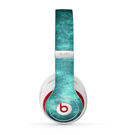 The Grungy Teal Chipped Concrete Skin for the Beats by Dre Studio (2013+ Version) Headphones