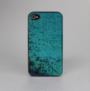 The Grungy Teal Surface Skin-Sert for the Apple iPhone 4-4s Skin-Sert Case