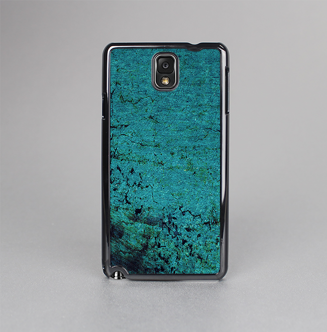 The Grungy Teal Surface Skin-Sert Case for the Samsung Galaxy Note 3