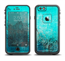 The Grungy Teal Surface V3 Apple iPhone 6/6s Plus LifeProof Fre Case Skin Set