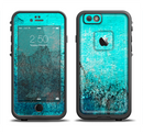 The Grungy Teal Surface V3 Apple iPhone 6/6s LifeProof Fre Case Skin Set