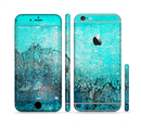 The Grungy Teal Surface V3 Sectioned Skin Series for the Apple iPhone 6s Plus
