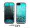 The Grungy Teal Surface V3 Skin for the Apple iPhone 5c LifeProof Case