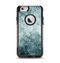 The Grungy Teal Wavy Abstract Surface Apple iPhone 6 Otterbox Commuter Case Skin Set