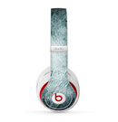 The Grungy Teal Wavy Abstract Surface Skin for the Beats by Dre Studio (2013+ Version) Headphones