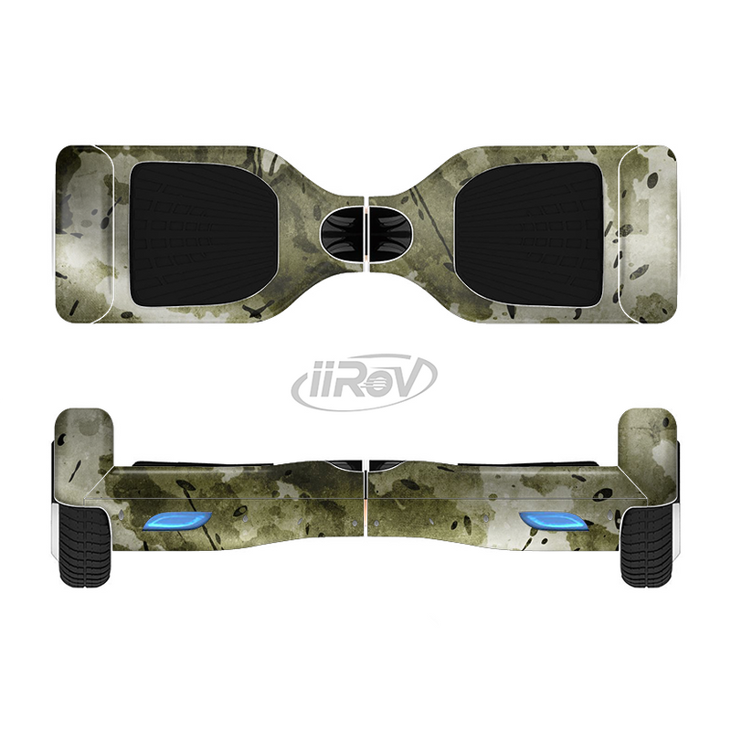 The Grungy Vivid Camouflage Full-Body Skin Set for the Smart Drifting SuperCharged iiRov HoverBoard