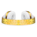 The Grungy Yellow Watercolor Under a Microscope Full-Body Skin Kit for the Beats by Dre Solo 3 Wireless Headphones
