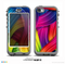 The HD Vibrant Colored Strands Skin for the iPhone 5c nüüd LifeProof Case