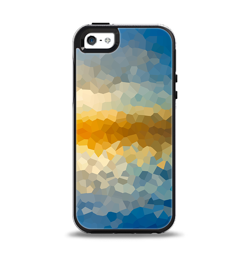 The Hammered Sunset Apple iPhone 5-5s Otterbox Symmetry Case Skin Set