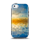 The Hammered Sunset Apple iPhone 5c Otterbox Symmetry Case Skin Set