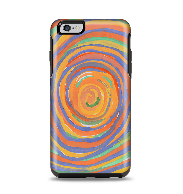 The Hand-Painted Circle Strokes Apple iPhone 6 Plus Otterbox Symmetry Case Skin Set