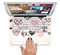 The Hanging Styled-Hearts Skin Set for the Apple MacBook Air 13"