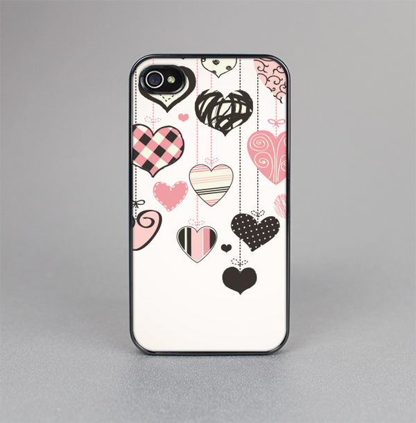 The Hanging Styled-Hearts Skin-Sert for the Apple iPhone 4-4s Skin-Sert Case