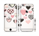 The Hanging Styled-Hearts Sectioned Skin Series for the Apple iPhone 6s Plus