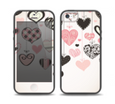 The Hanging Styled-Hearts Skin Set for the iPhone 5-5s Skech Glow Case