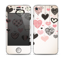 The Hanging Styled-Hearts Skin for the Apple iPhone 4-4s