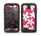 The Hanging White Vector Floral Over Red Skin for the Samsung Galaxy S4 frē LifeProof Case