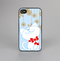 The Happy Winter Cartoon Cat Skin-Sert for the Apple iPhone 4-4s Skin-Sert Case