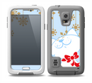The Happy Winter Cartoon Cat Skin Samsung Galaxy S5 frē LifeProof Case