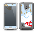 The Happy Winter Cartoon Cat Skin for the Samsung Galaxy S5 frē LifeProof Case