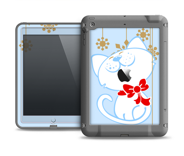 The Happy Winter Cartoon Cat Apple iPad Air LifeProof Fre Case Skin Set