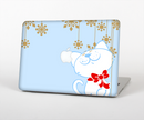 The Happy Winter Cartoon Cat Skin for the Apple MacBook Air 13"