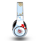 The Happy Winter Cartoon Cat Skin for the Original Beats by Dre Studio Headphones
