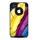 The Hd Color Feathers Skin for the iPhone 4-4s OtterBox Commuter Case