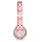The Hearts and Dots Vector ZigZag Pattern Skin for the Beats by Dre Solo 2 Headphones