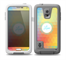 The HighLighted Colorful Triangular Love Skin Samsung Galaxy S5 frē LifeProof Case
