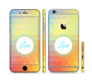 The HighLighted Colorful Triangular Love Sectioned Skin Series for the Apple iPhone 6/6s Plus